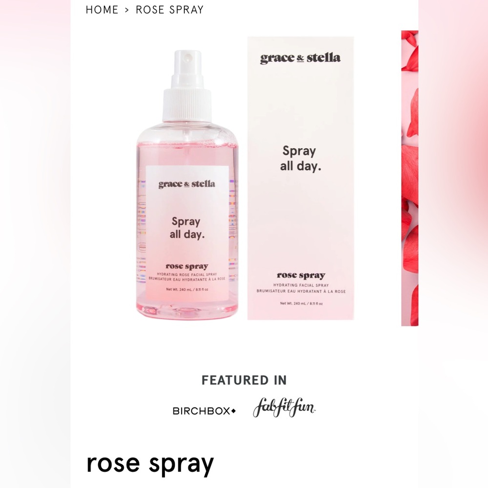 Grace & Stella Rose Spray